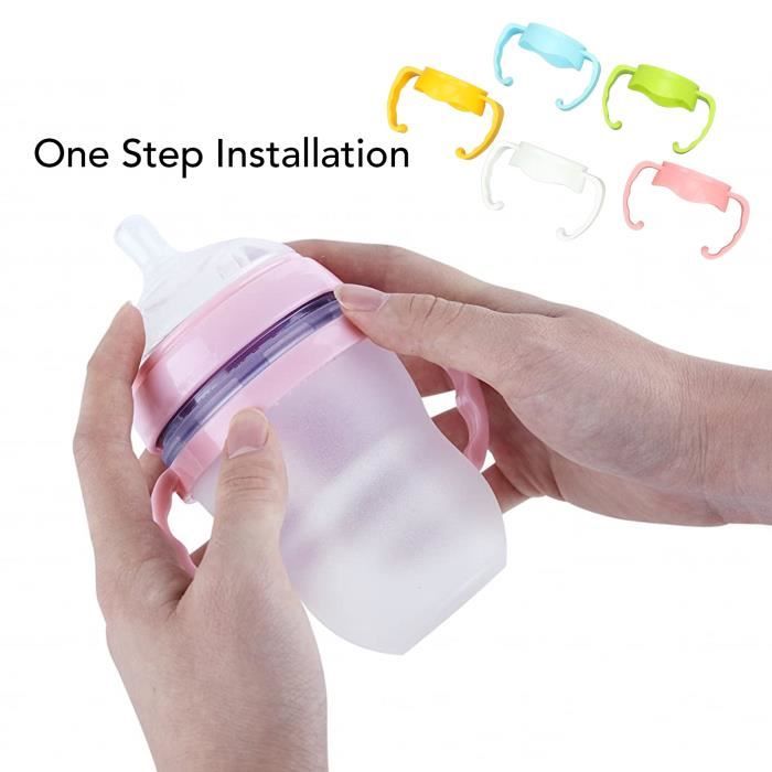 Poignée Biberon Poignées Biberon Dr Brown - Lot De 4 En Silicone Souple Sans BPA Pour Bébé Accessoire Bébé