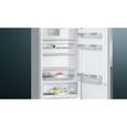 SIEMENS - Réfrigérateur combiné pose-libre IQ500 inox-easyclean -Vol.total: 308l - réfrigérateur: 214l -congélateur: 94l - Low frost-8