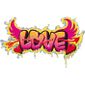 Stickers Tag Love Ref Nw2846 50x83 Cm Achat Vente Stickers Cdiscount