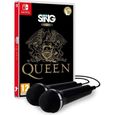 Lets Sing Queen + 2 Micros Jeu Switch-0