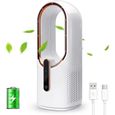 Climatiseur Mobile-MARSEE-Recharge USB,vitesse du vent en 3 vitesses,fonctionnement à écran tactile-Ventilateur sans feuilles