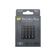 GP ReCyko+ Pro 4 Piles AAA Micro 2900434360001-0