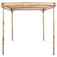 Pergola - SURENHAP - Vintage - Durable et stable - Bambou -170x170x220 cm-0