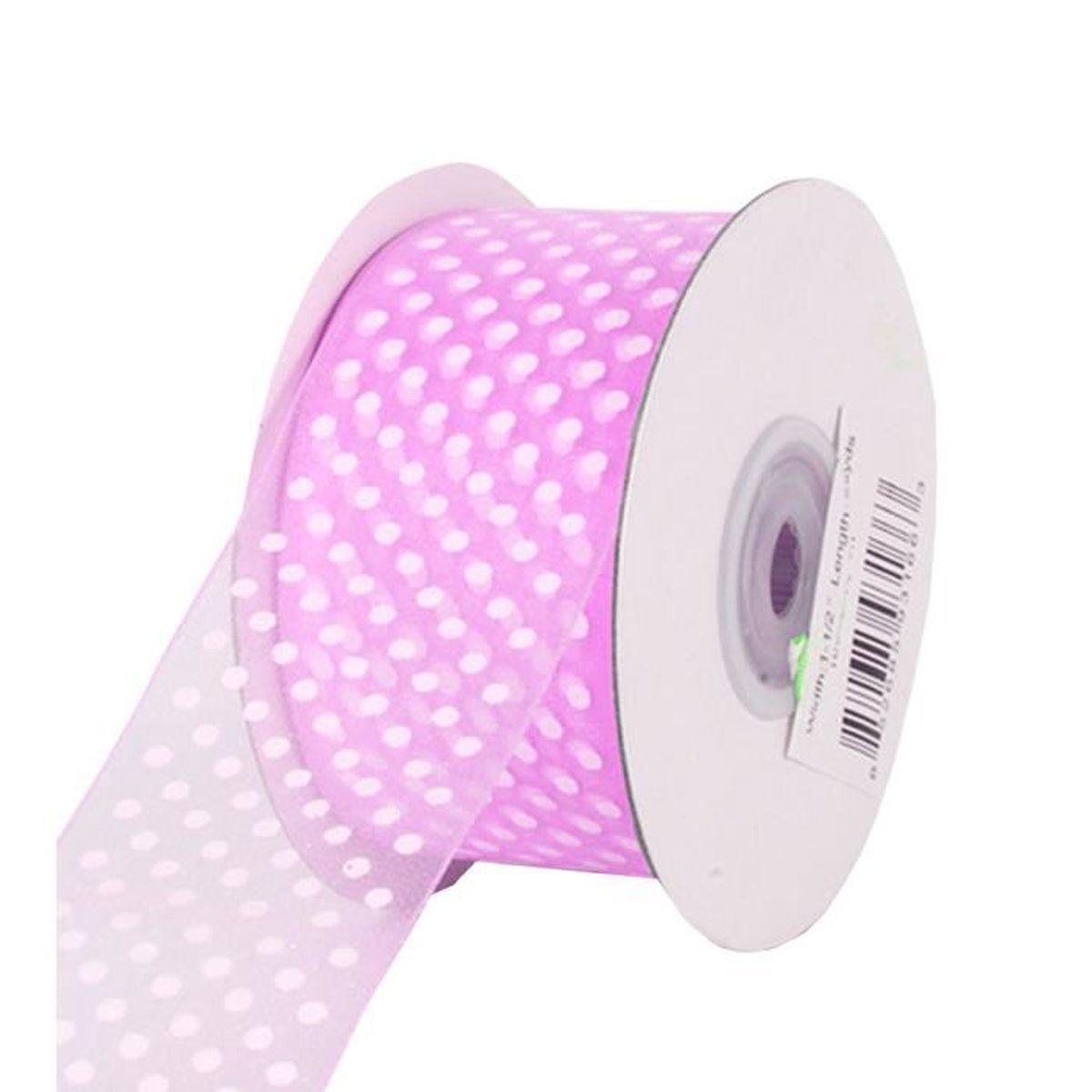 10 M Flocon de Neige Imprimé Sheer Organza Ribbon Pour Noël Noël Mariage