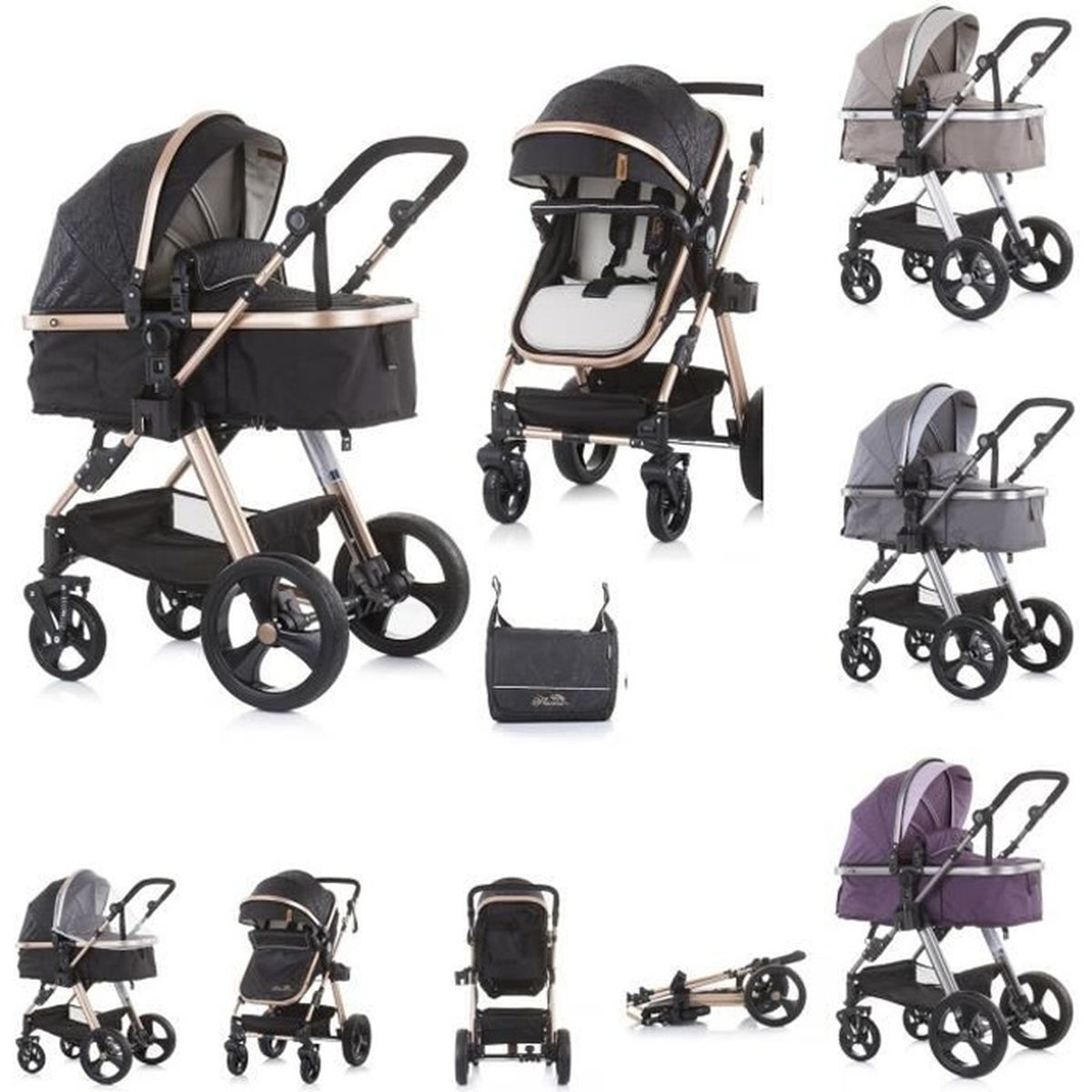 coloris:turquoise Chipolino poussette 2en1 April jusqu'à 22 kg pliante roues avant avec suspension coloris:turquoise Chipolino poussette 2en1 April jusqu'à 22 kg pliante roues avant avec suspension