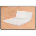 Matelas BANQUETTE B.Z. NACRE 140x190 cm - HEVEA SELECTION - Mousse - Equilibré - Livré roulé - Blanc
