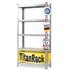 KARAT Étagère métallique de Rangement renforcée à Charge Lourde Grizzly 5 Étages 180 x 90 x 45 cm Charge Max : 875 kg