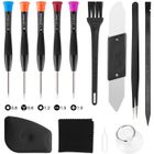 ORIA Kit de Tournevis , Haute Précision Outils de Reparation pour Telephone, iPhone, Ordinateur (12 en 1)