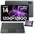 Oscal Pad 5 Tablette Tactile 8.68" Android 14 WiFi 6 RAM 12 Go ROM 128 Go-SD 1 To 6050mAh Dual SIM Widevine L1 Gris Avec Clavier K1