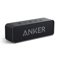 Anker SoundCore Enceinte Bluetooth Portable Stereo avec Batterie Durée de 24 Heures, Micro Intégré et Port de Basses pour Son de