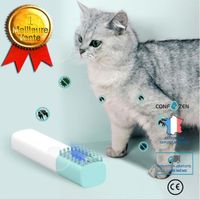 CONFO® Pet chat chien élimination des puces peigne à poux multi-fonctionnel poux peigne à puces chat peigne