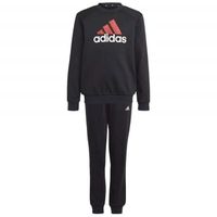 Survêtement Enfant Adidas Essentials Big Logo Fleece Noir - Manches Longues - Football - Respirant