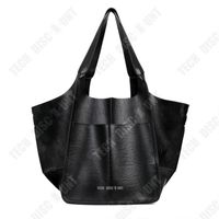 TD® Mode sac à dos nouveau rétro Simple grand sac en cuir souple grande capacité une épaule Portable seau Type sac fourre-tout