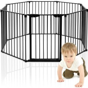 Randaco Barrière de sécurité enfant bébé, animaux 3 mètres 5