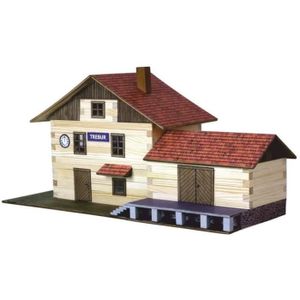 GARAGE - BATIMENT Kits de modélisme de bâtiments Walachia Maquette Train Station Modèle 167962