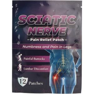 Patch Anti-douleur 24 Feuilles - Mal De Dos, Sciatique - Soulagement Rapide - Marque JEEJINYAN