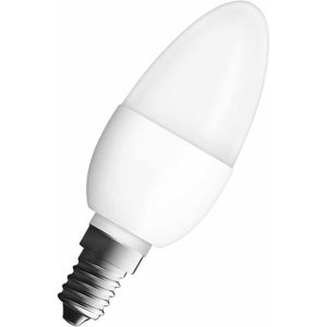 Osram Ampoule LED Filament, Forme flamme, Culot E14, 2,1W Equivalent 25W,  220-240V, dépolie, Blanc Chaud 2700K, Lot de 6 pièces : :  Luminaires et Éclairage