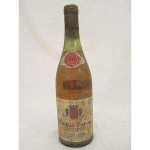VIN BLANC pouilly-fuissé duchesne  blanc 1966 - bourgogne fr