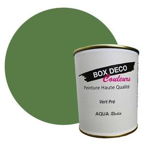 PEINTURE - VERNIS Peinture radiateur à base de laque acrylique aspect velours-satin Aqua Radia - 750 ml Teinte Vert Nature