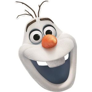 MASQUE - DÉCOR VISAGE Masque Olaf en carton - RUBIES - Garçon - A partir de 3 ans - Blanc - Disney