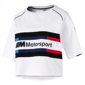 puma bmw t shirt femme orange