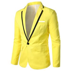 Tailleur jaune homme clearance