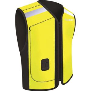 BLOUSON - VESTE Gilet airbag moto enfant Allshot Safekid - yellow 