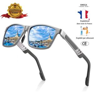 LUNETTES DE SOLEIL RMEGA® Lunettes de soleil Marque de Luxe - Hommes 