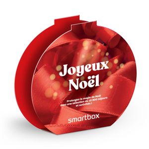 COFFRET SÉJOUR SMARTBOX - Joyeux Noël -Coffret Cadeau | 12800 exp