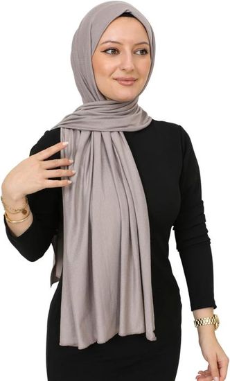Prien Hijab Viscose Long - Foulard Musulman Femme 185x68cm, Doux Et Respirant, Multi-occasions