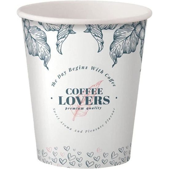 Gobelets En Carton Jetables 3 Oz (100 Pièces) - Noir, Pour Snacks, Bain De Bouche, Fêtes, Bureau