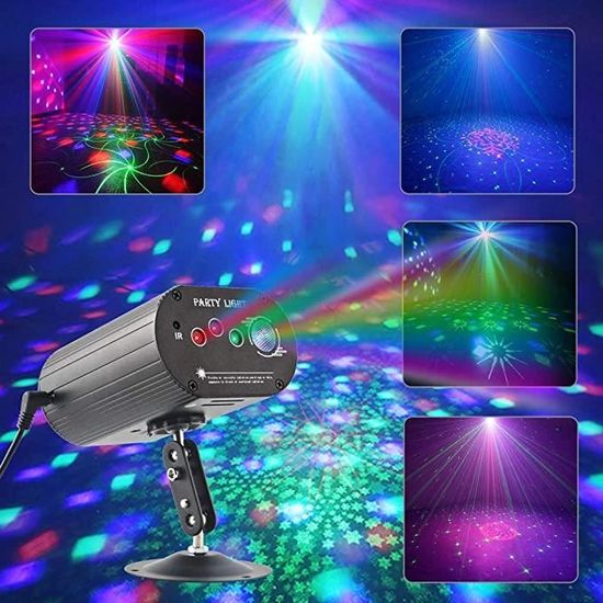 Scene Led Wide Lampe de Scène LED RGB Disco pour Fête Noël Bar Club DJ - Cdiscount TV ...