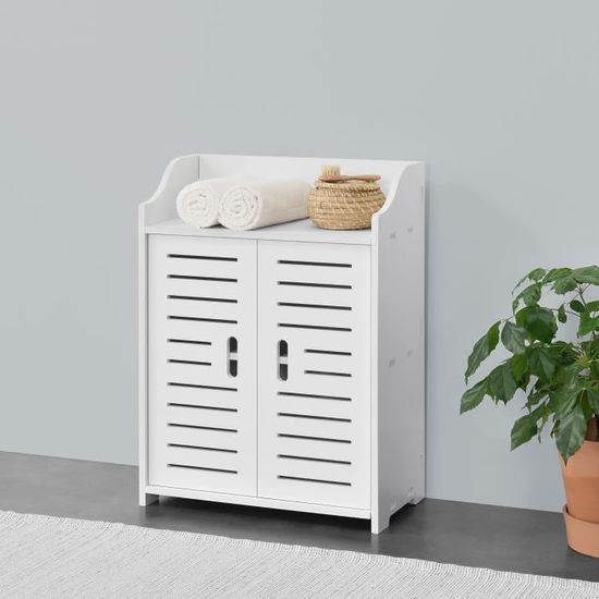 Meuble Bas 2 Tiroirs – Bois, 62x37 Cm, Hauteur 67,5 Cm – État Correct, Voir Photos