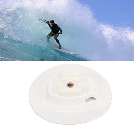 Support de caméra de planche de surf ESTINK - Blanc - PVC