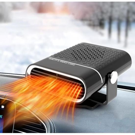 Ventilateur De Chauffage De Voiture, 24 V 150 W, Chauffage De Voiture, Ventilateur De Refroidissement, Dégivrage, Désembuage, Rotation à 360° | Leroy Merlin