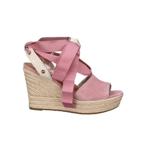 Sandale compens e UGG W Shiloh Pink Dawn Rose Cdiscount Chaussures