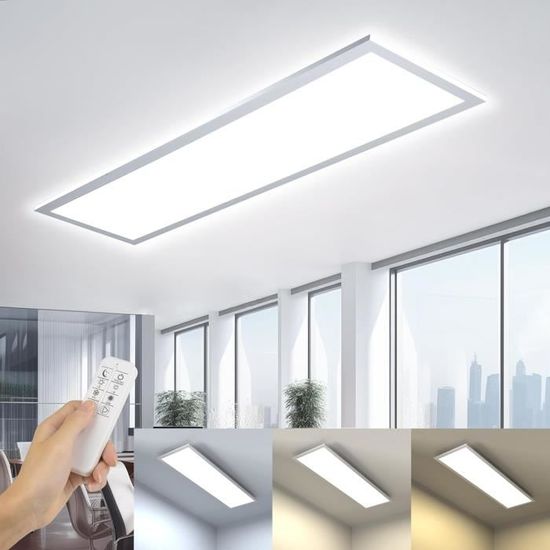 Module LED Panneau Plat 12W/24W/36W - 220V - Blanc Froid Ou Chaud - Pour Plafonnier