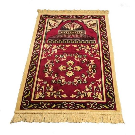 ihvan online, Tapis de prière musulmane pour enfants, cadeau islamique pour enfants, motif Janamaz Sajadah, tapis de prière doux pour enfants, tapis de prière de voyage, kaaba bleu-blanc