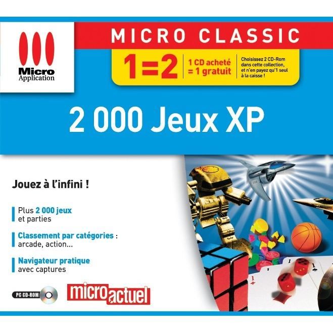 2000 JEUX XP / JEU PC CD-ROM