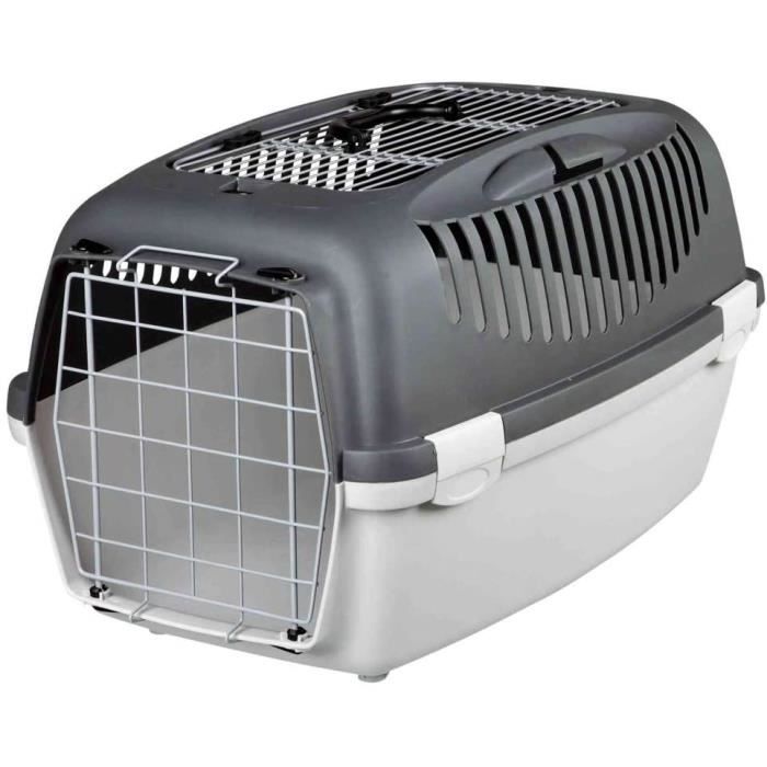Trixie - Cage 61x40x38 cm avec ouvertures frontale et supérieure, pour le chien