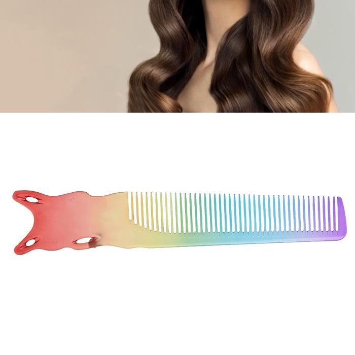 YUM Peigne à cheveux Salon de coiffure professionnel coloré Peigne à cheveux coiffeur Peigne à cheveux (239 )