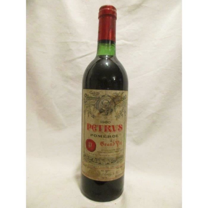 pomerol petrus grand vin (b1) rouge 1980 - bordeaux