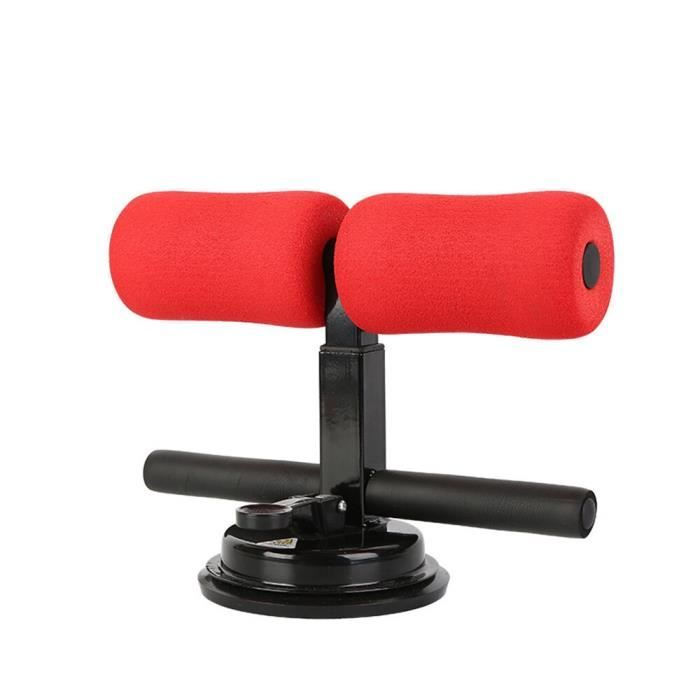 Ventouse Fitness coussin assis-debout barres de support abdominales entraînement musculaire cor - Modèle: black red1 - HSJSZHA08736