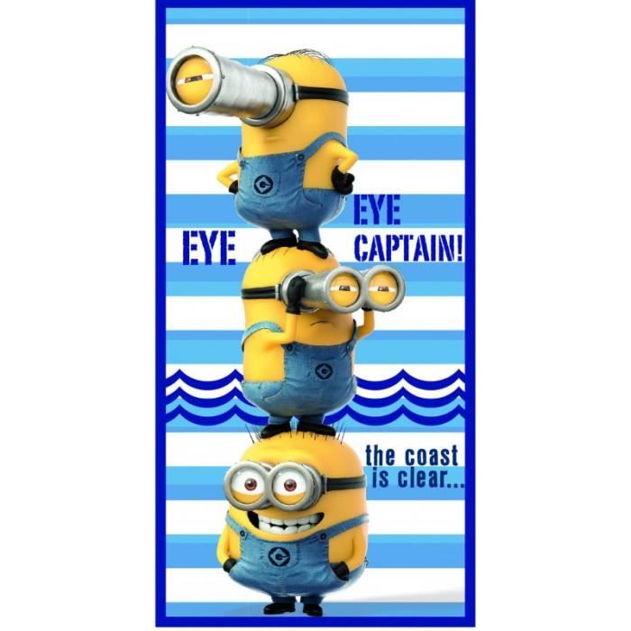 Serviette de bain Drap de plage MINIONS