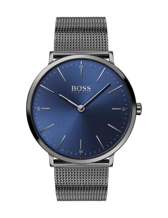 Montre BOSS en Maille milanaise Grisee