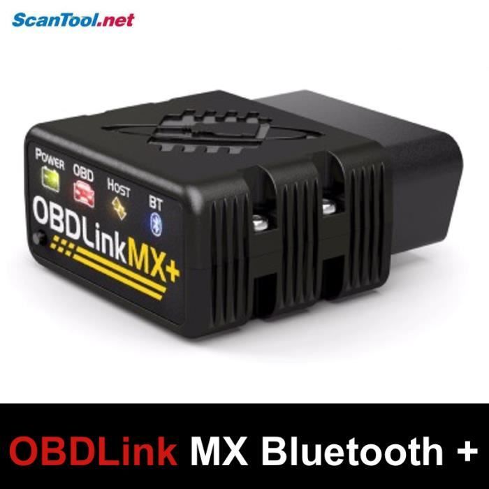 OBDLink MX Bluetooth + Outil Diagnostic Auto Multimarques Professionnel OBD2 - Valise Diagnostic Auto Multimarques - Lecteur Défauts