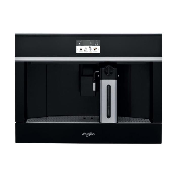 Whirlpool W11 CM145 Machine à café automatique intégrable avec buse vapeur "Cappuccino" 15 bar noir