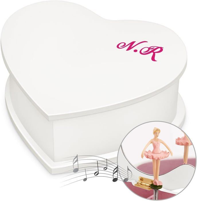 Bote Bijoux Musicale Personnalise Prnom