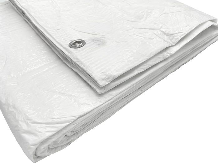 Bâche Imperméable 5x8m Verte 110g/m² Avec Anneaux Métalliques - Protection Robuste Multifonction