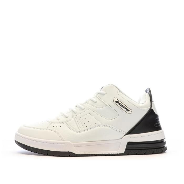 Baskets Blanches/Noires Homme Lotto Thirty Achat Vente